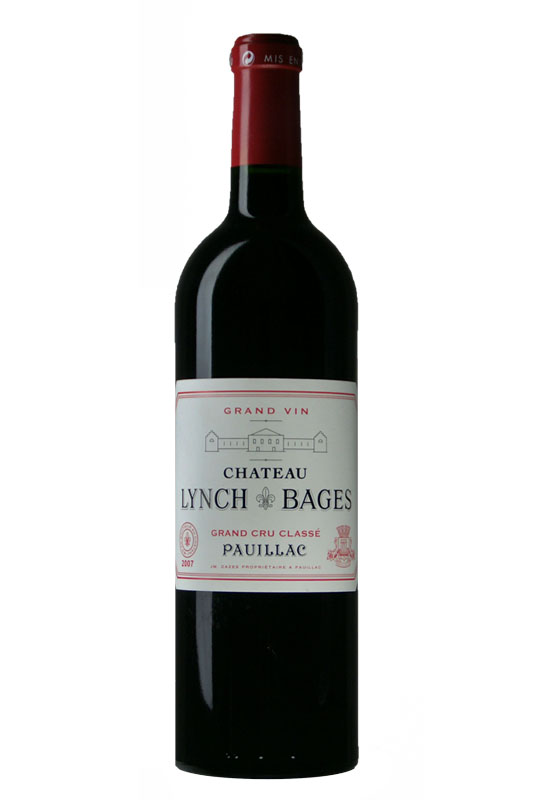 选酒中心 法国靓茨伯/靓次伯城堡干红葡萄酒2007chateau lynch bages